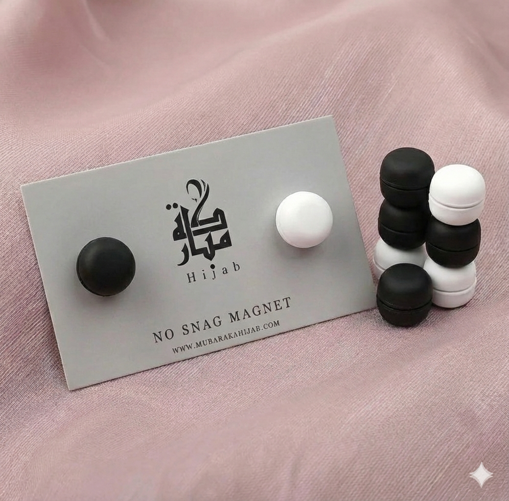 Hijab Magnetic Pin Pair Of 2 Mubaraka Hijab