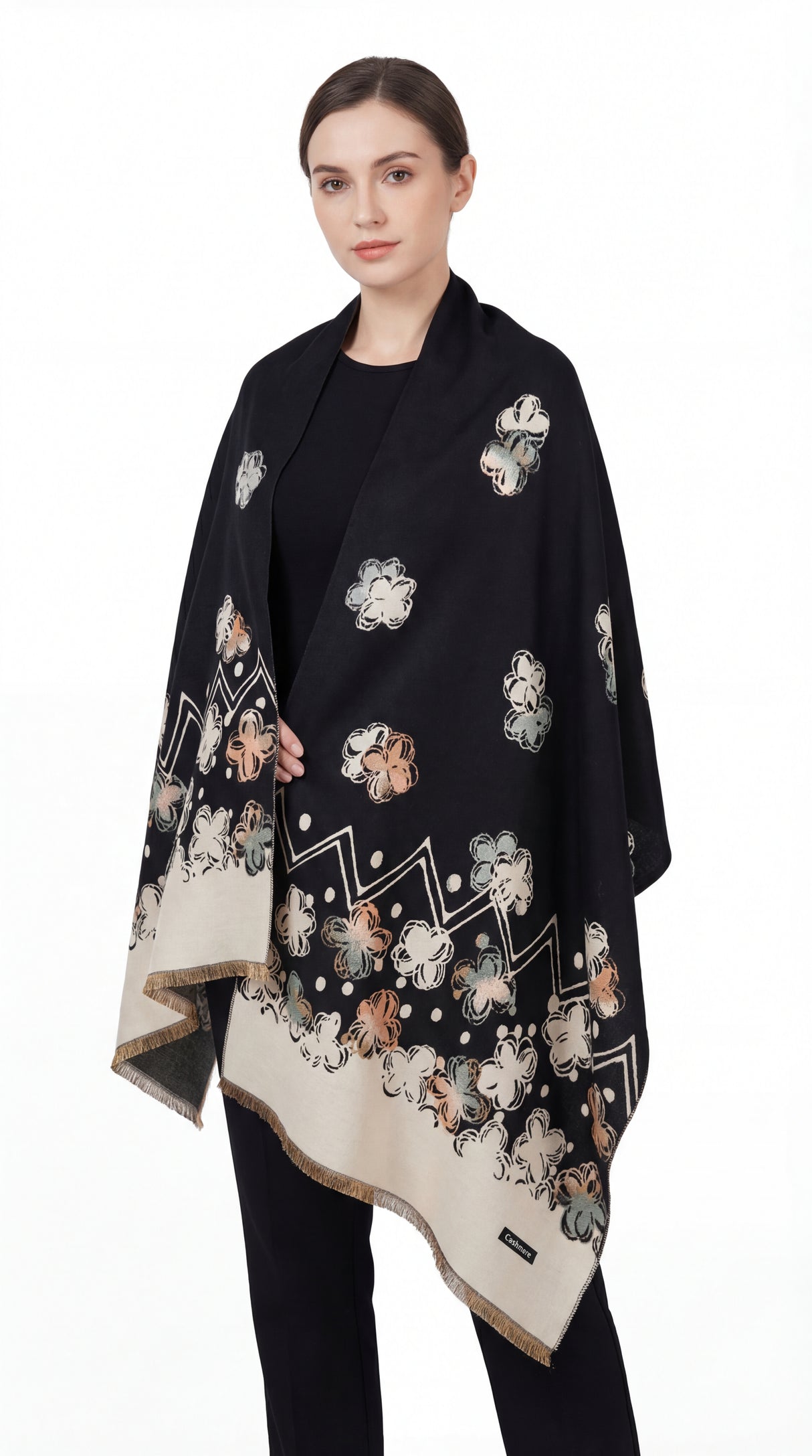 Aafreen™ Cashmere Shawl - Mubaraka Hijab