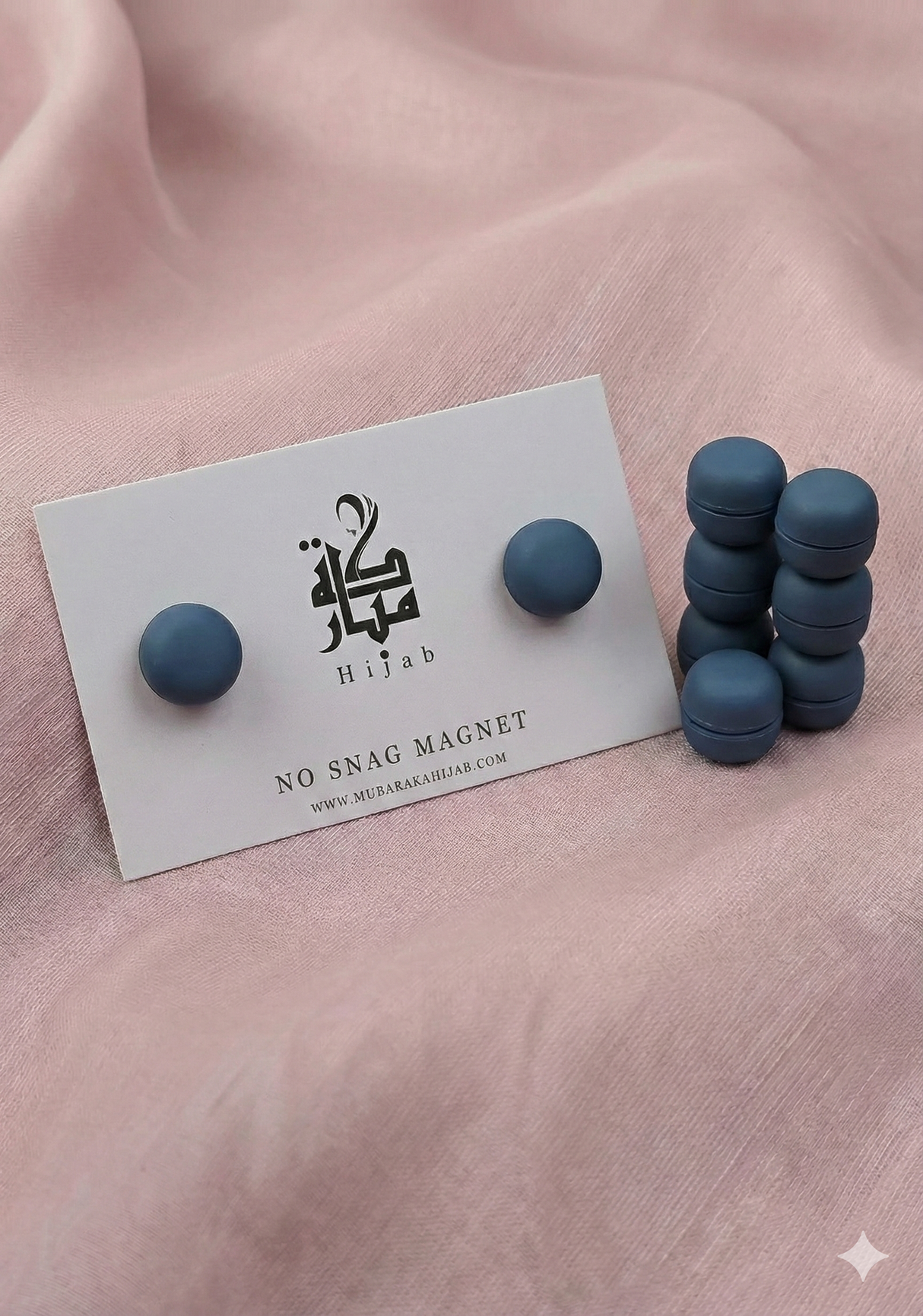 Hijab Magnetic Pin Pair Of 2 Mubaraka Hijab