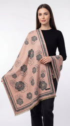 Celeste Floral™ Cashmere Shawl - Mubaraka Hijab