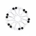 Pearl Hijab Scarf Clips Pin Mubaraka Hijab