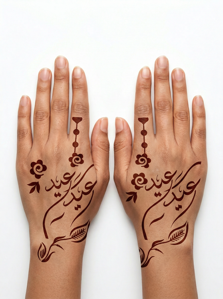 Henna Designs Mubaraka Hijab