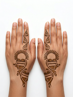 Henna Designs Mubaraka Hijab
