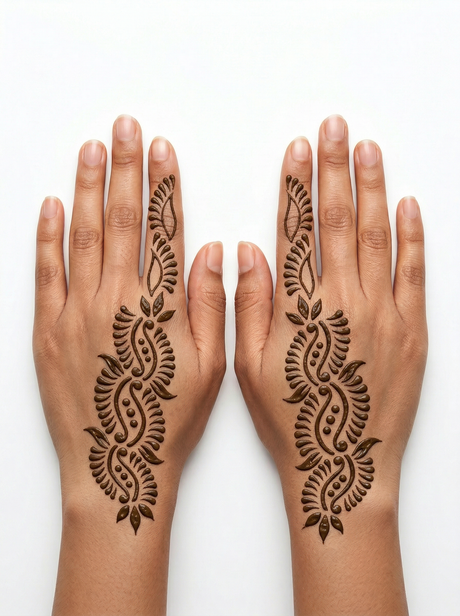 Henna Designs Mubaraka Hijab
