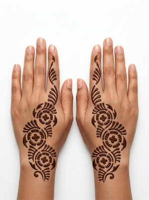 Henna Designs Mubaraka Hijab