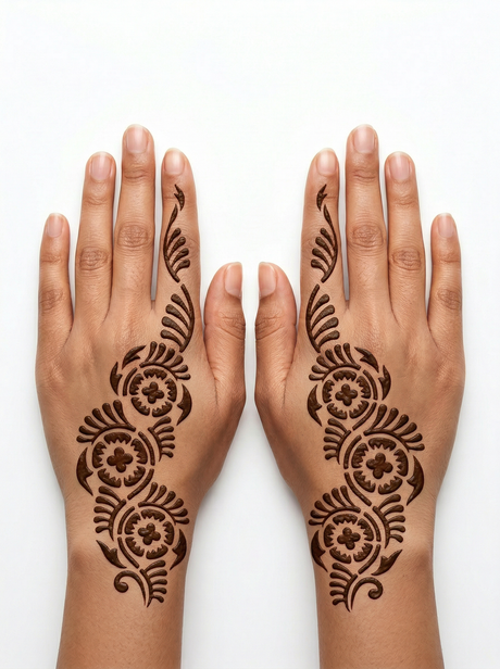 Henna Designs Mubaraka Hijab
