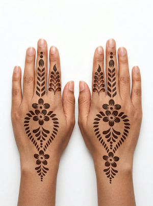 Henna Designs Mubaraka Hijab
