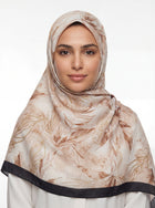 Samaa Bloom Satin Scarf Mubaraka Hijab
