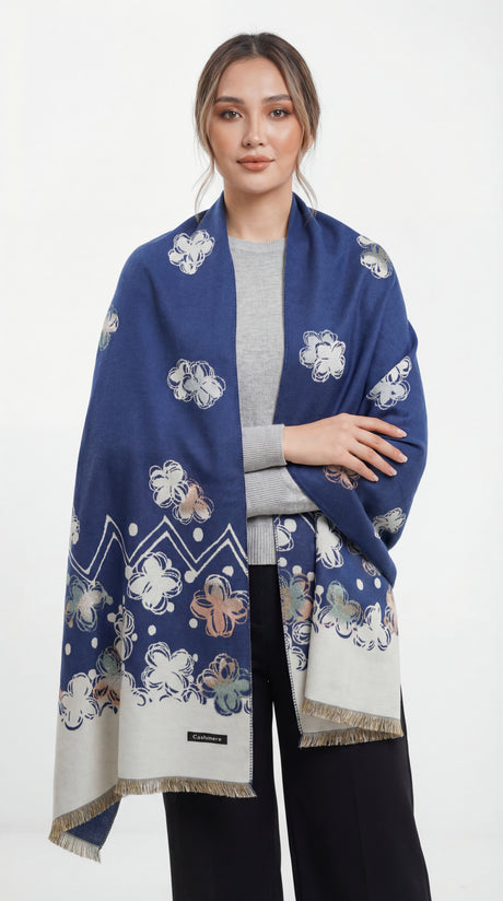 Aafreen™ Cashmere Shawl - Mubaraka Hijab