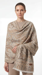 ZARIA™ Pastel Paisley Shawl Mubaraka Hijab