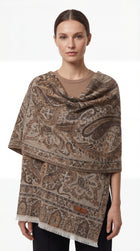 ZARIA™ Pastel Paisley Shawl Mubaraka Hijab