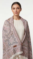 ZARIA™ Pastel Paisley Shawl Mubaraka Hijab