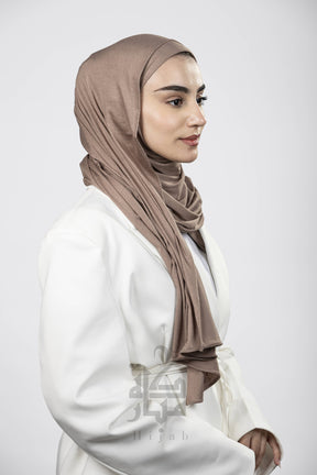 Cotton Makhmmal Mubaraka Hijab