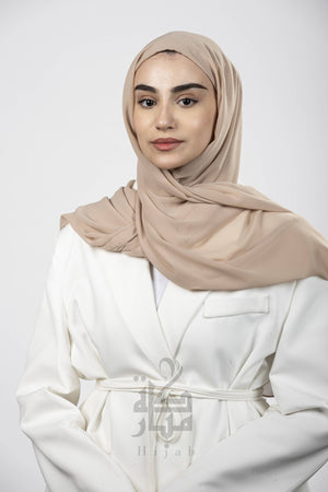 Chiffon Korea Plain Mubaraka Hijab