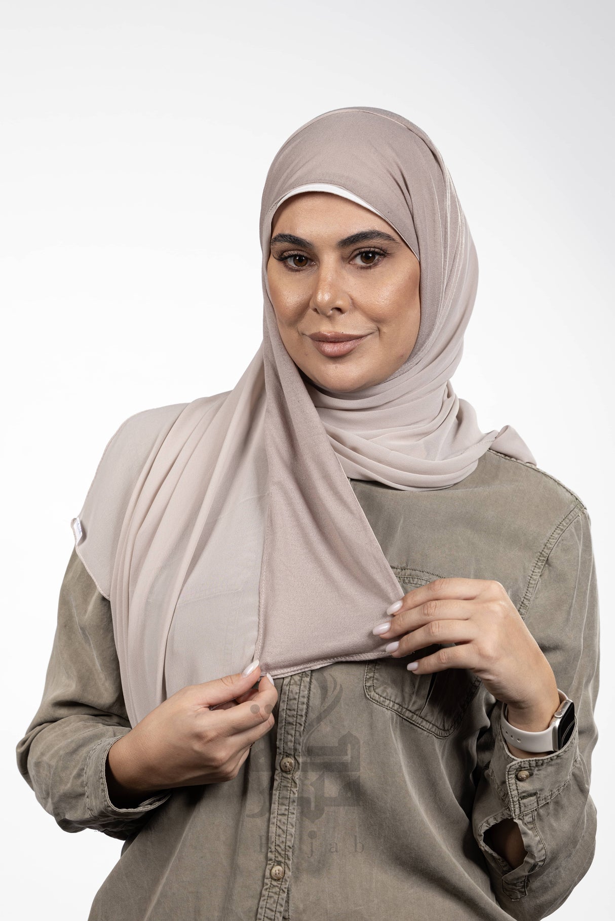 Chiffon Turkey Battan Mubaraka Hijab