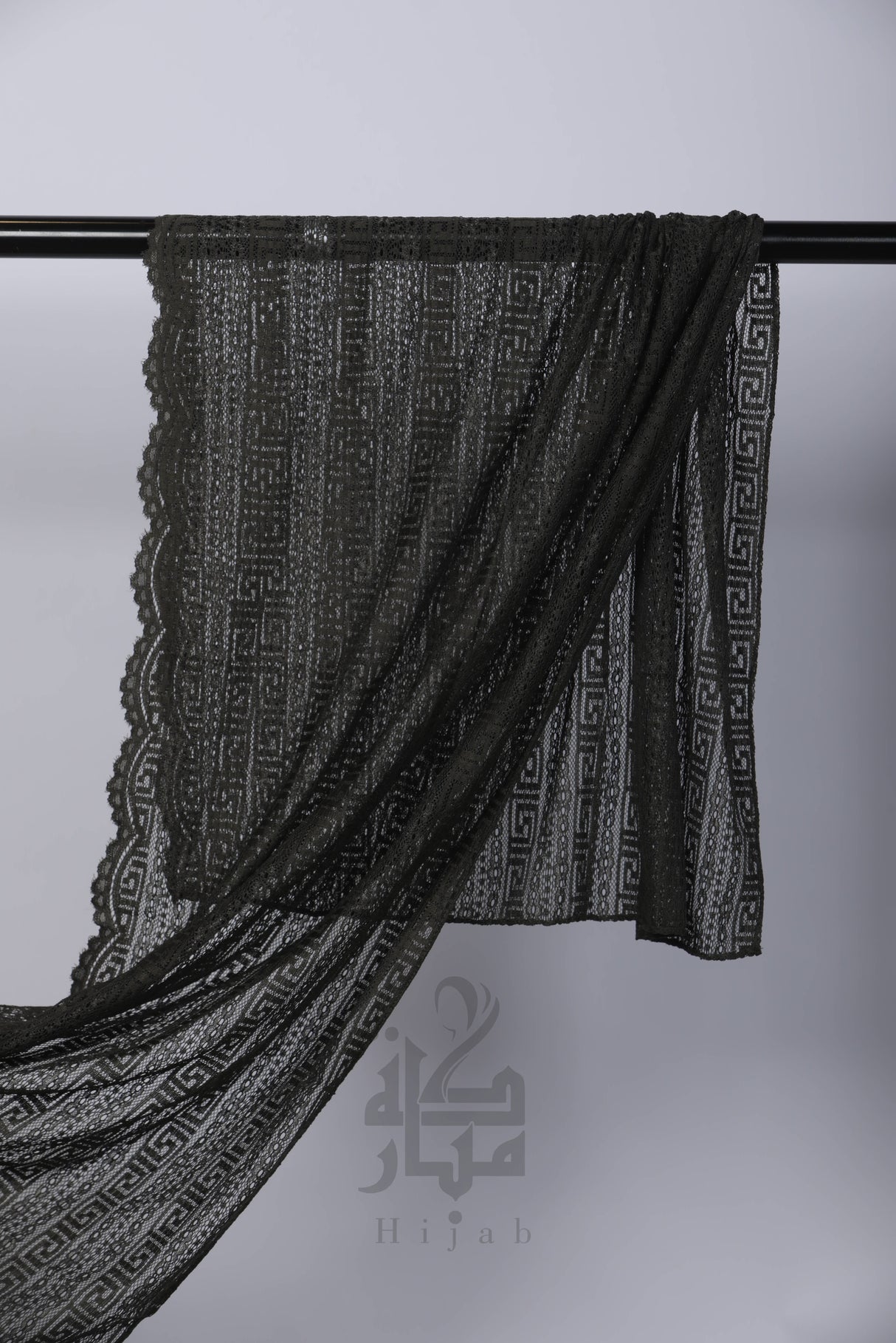 Lace Block Design Hijab Mubaraka Hijab