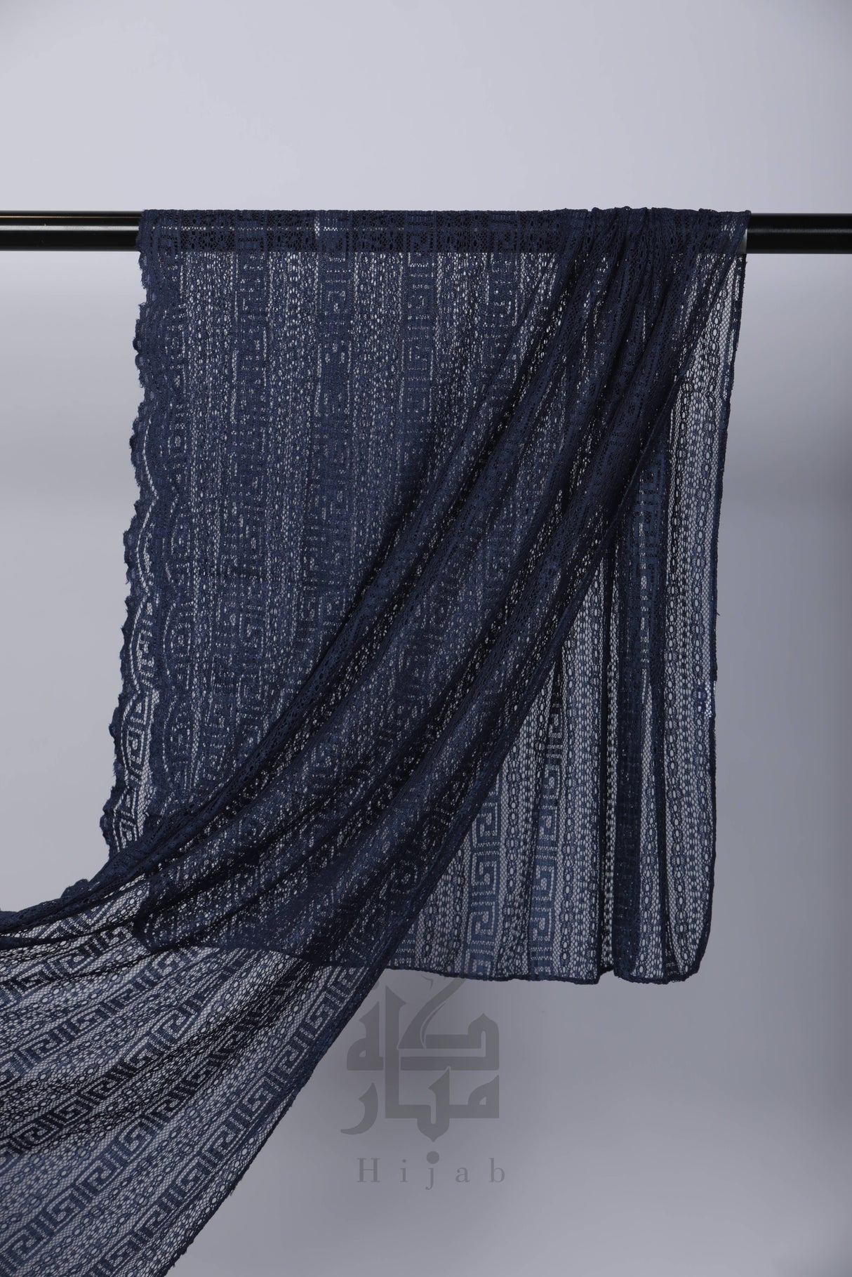 Lace Block Design Hijab Mubaraka Hijab