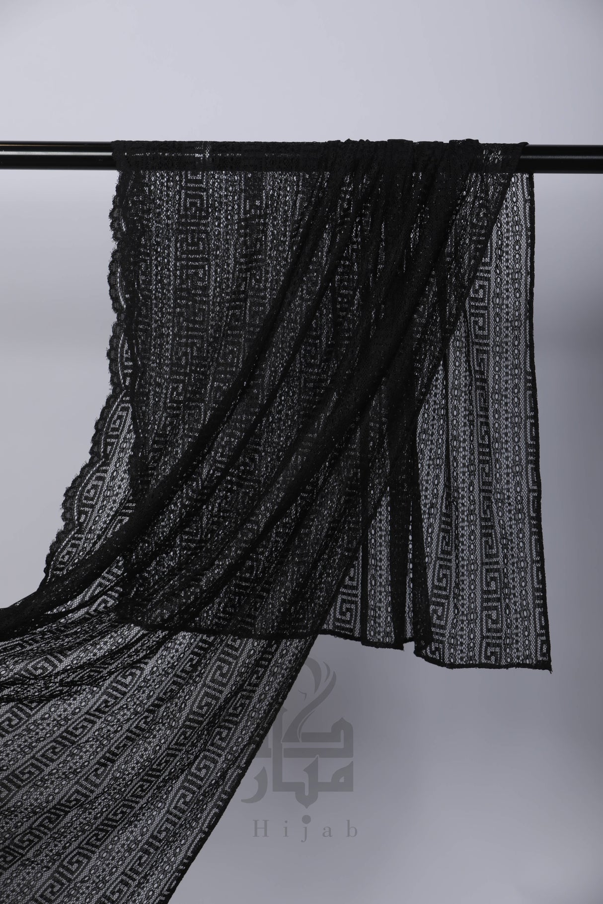 Lace Block Design Hijab Mubaraka Hijab