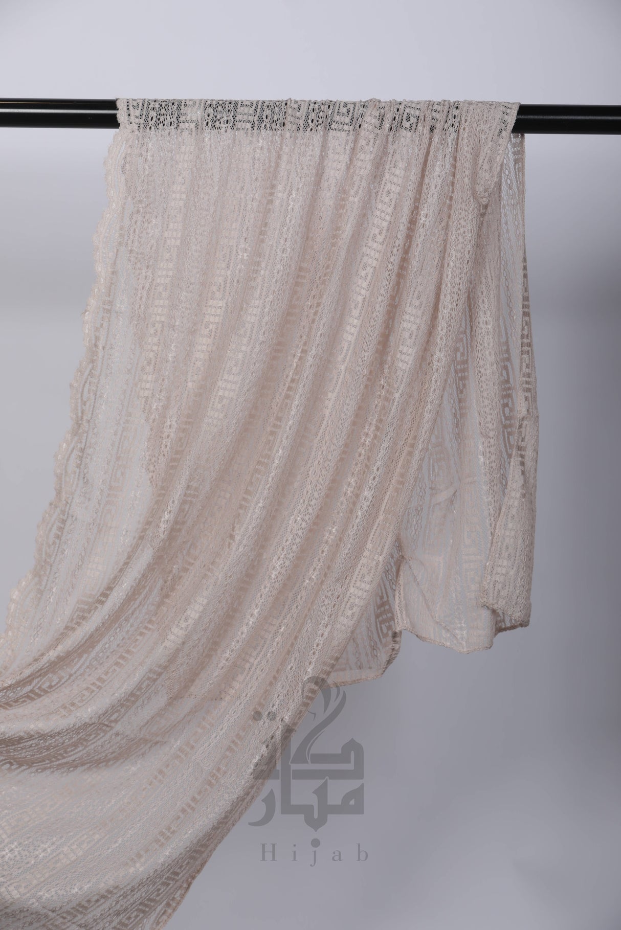 Lace Block Design Hijab Mubaraka Hijab