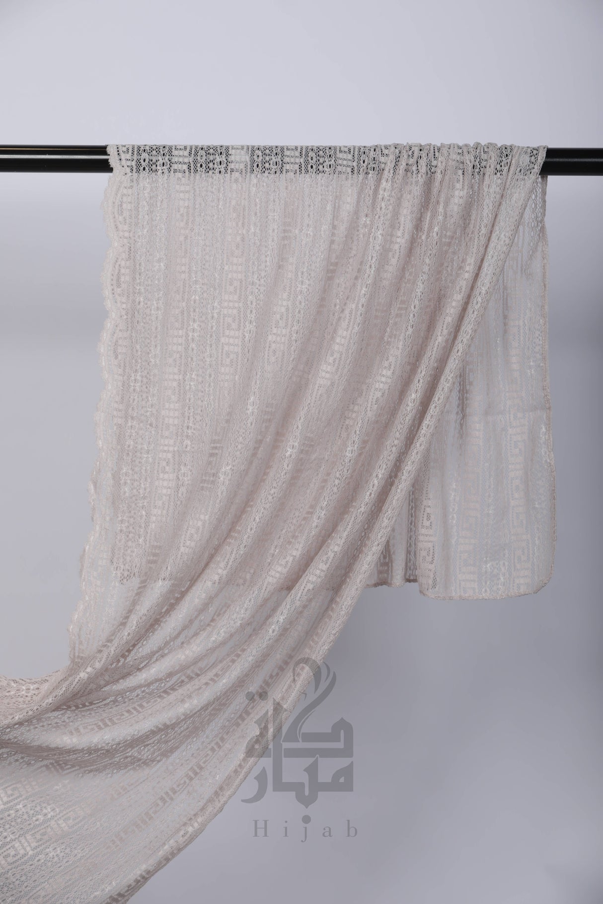 Lace Block Design Hijab Mubaraka Hijab