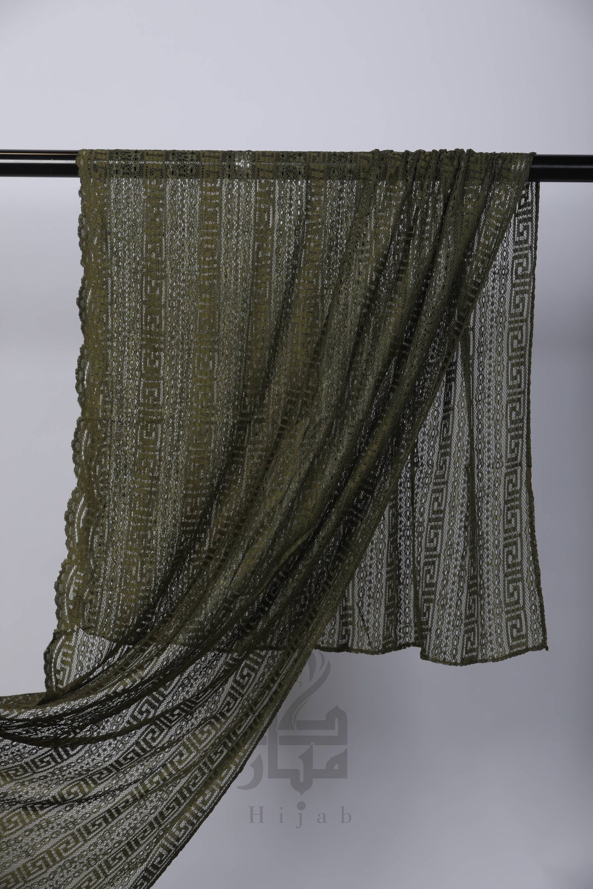 Lace Block Design Hijab Mubaraka Hijab