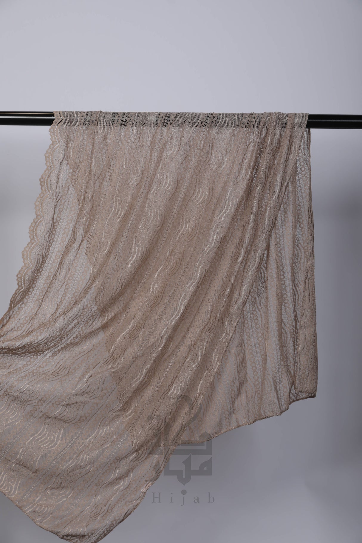 Lace Wave Design Hijab Mubaraka Hijab
