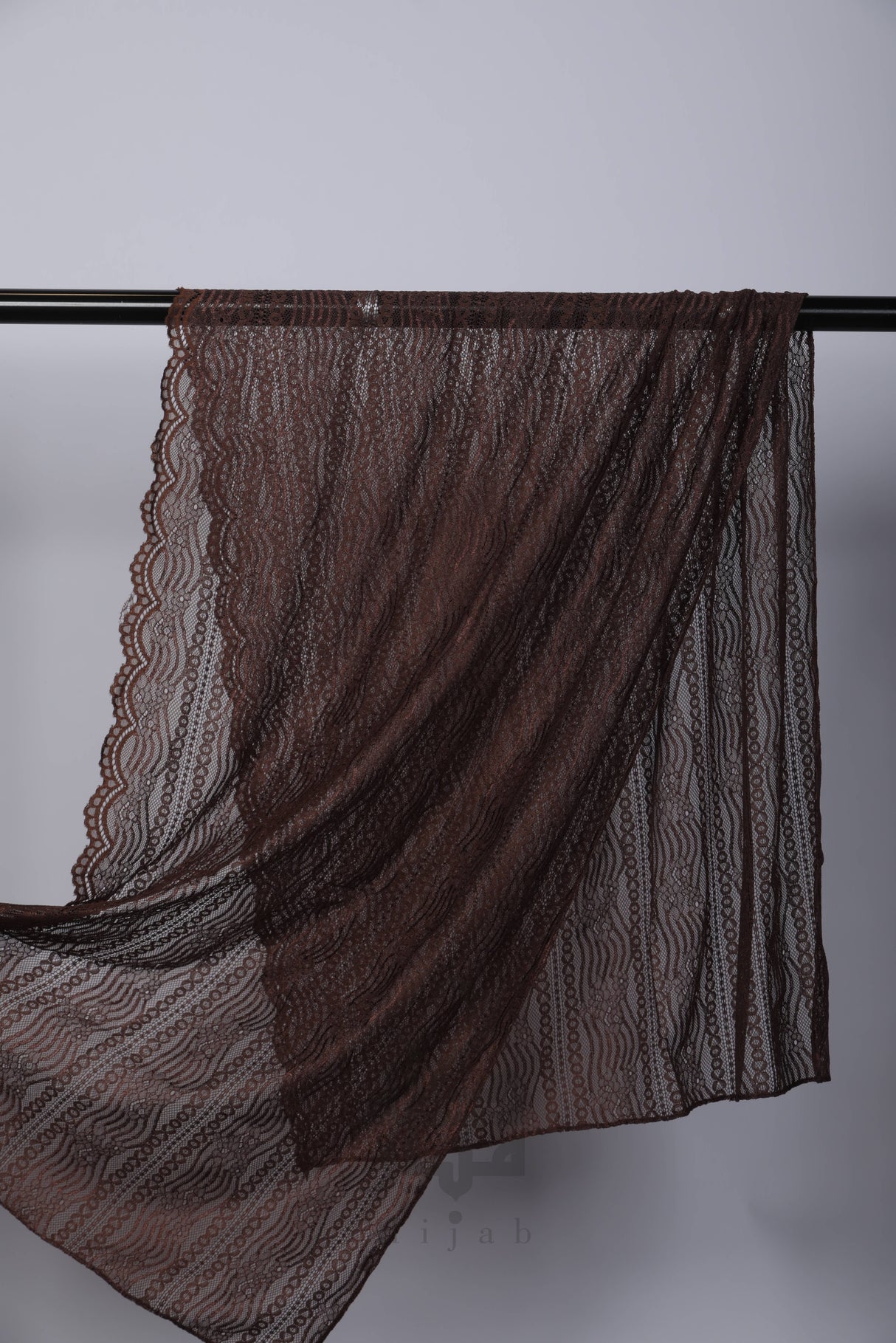 Lace Wave Design Hijab Mubaraka Hijab