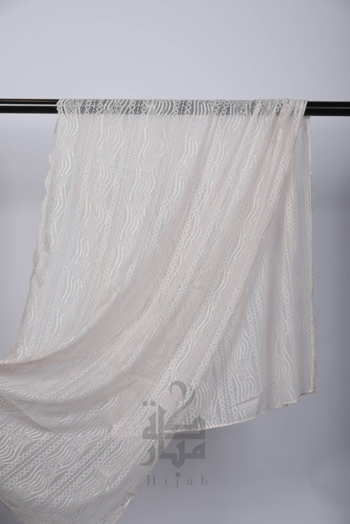 Lace Wave Design Hijab Mubaraka Hijab