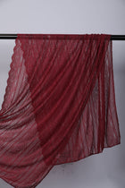 Lace Wave Design Hijab Mubaraka Hijab