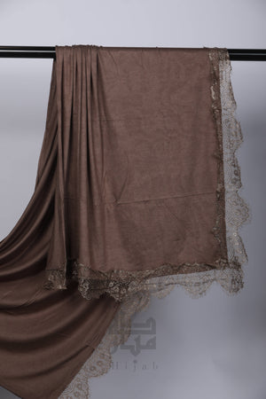 Cotton Lace Hijab Mubaraka Hijab