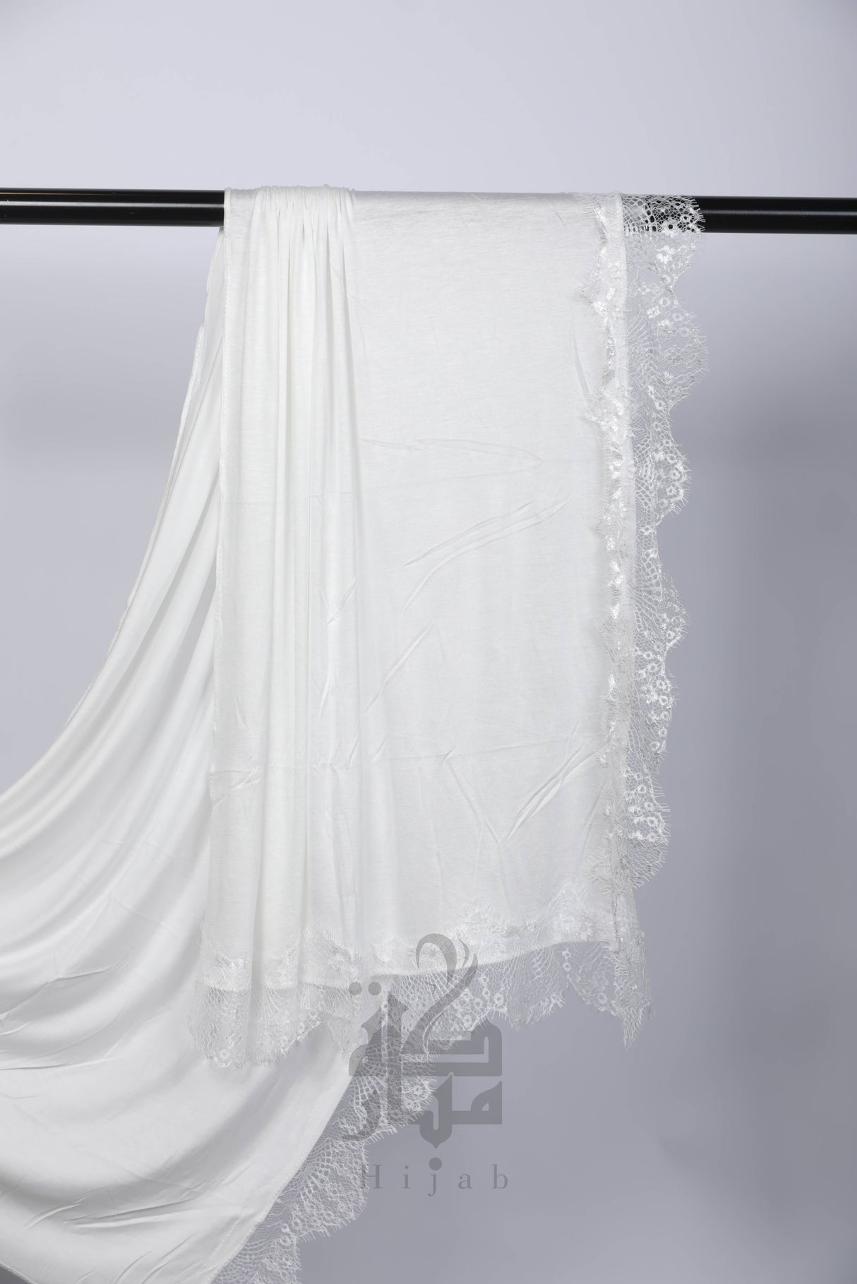 Cotton Lace Hijab Mubaraka Hijab