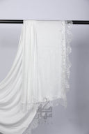 Cotton Lace Hijab Mubaraka Hijab