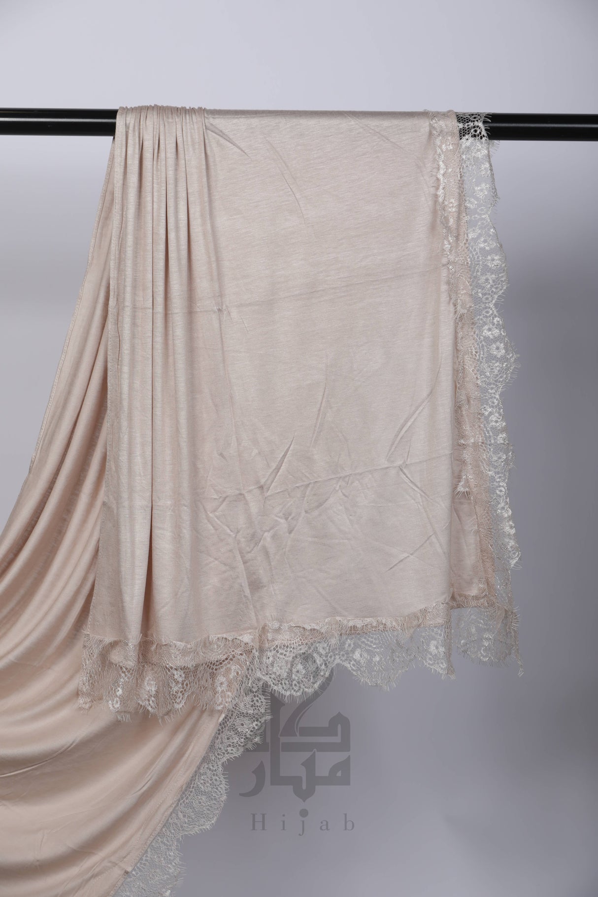 Cotton Lace Hijab Mubaraka Hijab