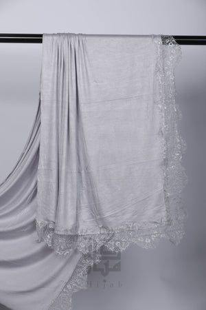 Cotton Lace Hijab Mubaraka Hijab