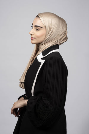 Cotton Jersey Plain Mubaraka Hijab