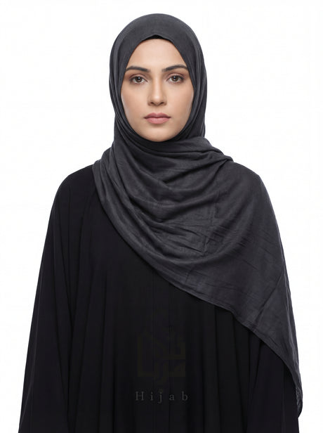 Cotton Jersey Plain Mubaraka Hijab