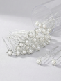 Pearl Floral Bridal Hair Pin Mubaraka Hijab