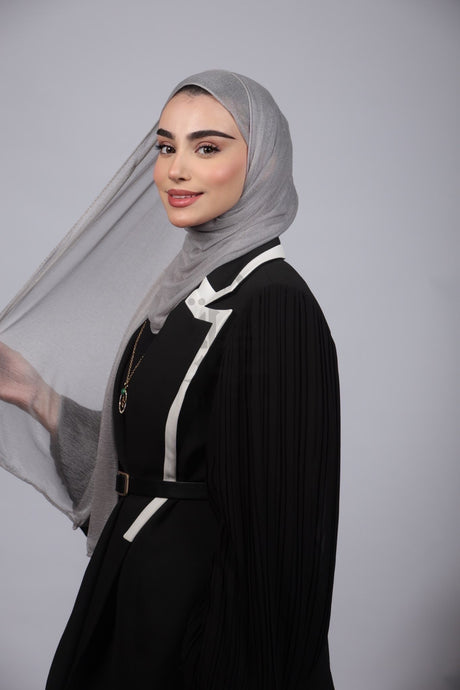 Cashmere Plain Hijab - Mubaraka Hijab