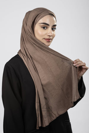 Jacquard Wave Print Hijab Mubaraka Hijab