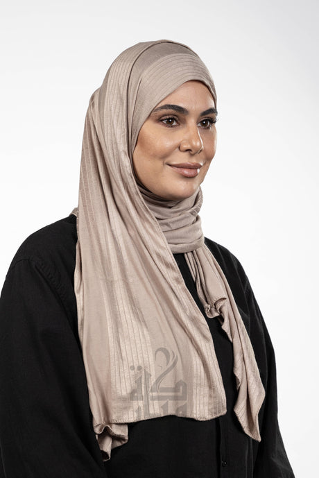 Jacquard Stripe Design Mubaraka Hijab