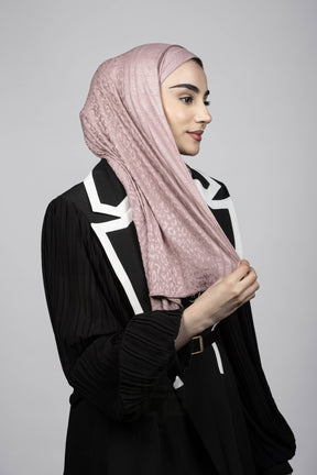 Jacquard Tiger Print Hijab Mubaraka Hijab