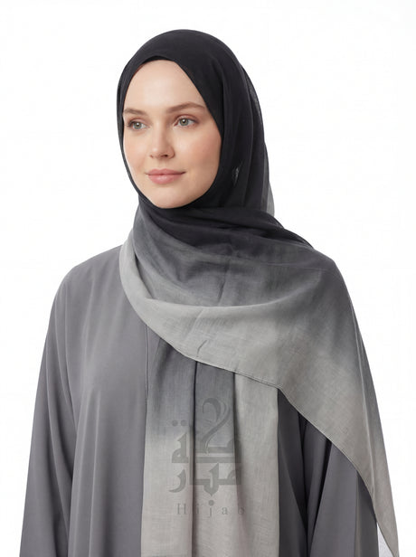 Linen Two Tone Hijab Mubaraka Hijab