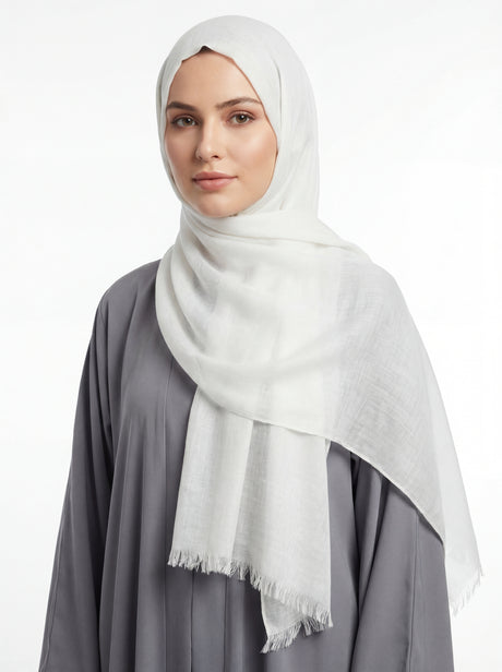 Linen Two Tone Hijab Mubaraka Hijab