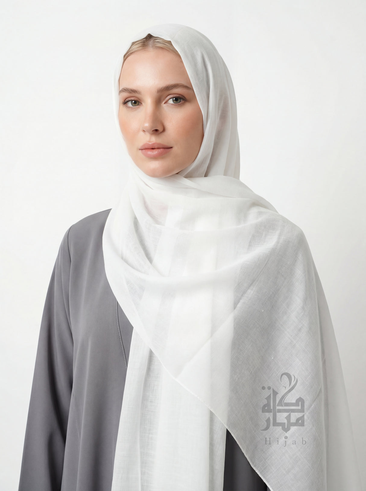 Linen One Tone Hijab Mubaraka Hijab