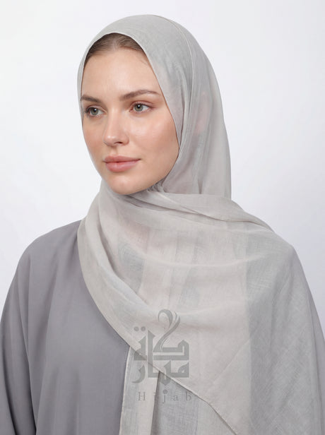 Linen One Tone Hijab Mubaraka Hijab
