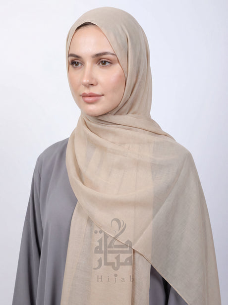 Linen One Tone Hijab Mubaraka Hijab
