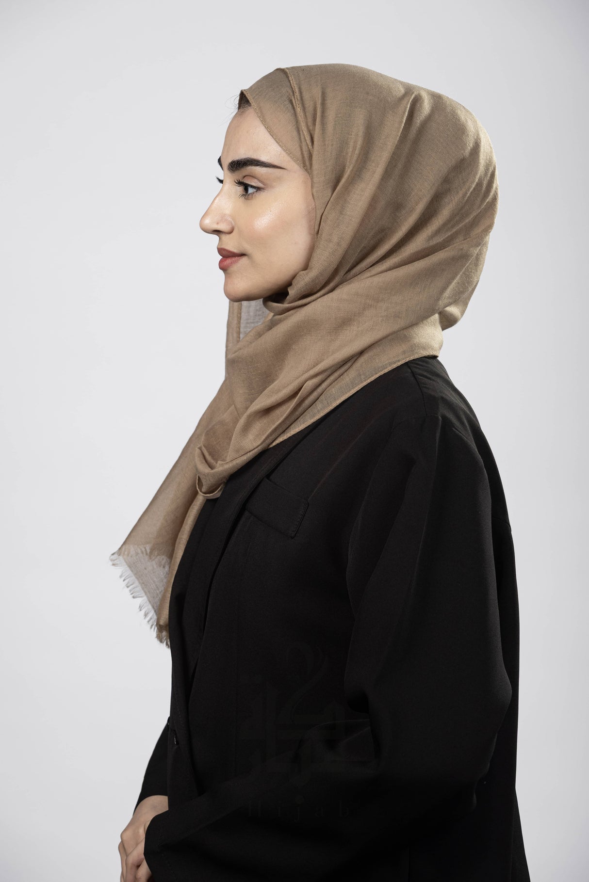 Linen One Tone Mubaraka Hijab