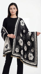 Celeste Floral™ Cashmere Shawl - Mubaraka Hijab