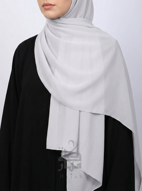 Chiffon Korea Plain Mubaraka Hijab