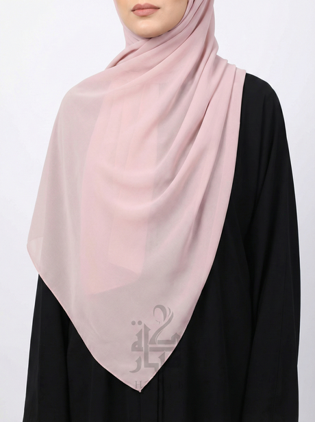 Chiffon Korea Plain Mubaraka Hijab
